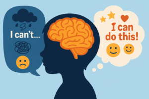 Child learns to quiet inner critic