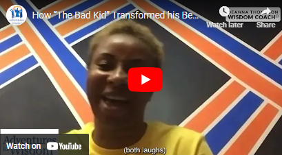 Success Story Video: “The Terrible Kid” Transforms working with WISDOM Coach Deanna
