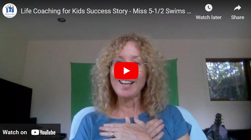 Young Girl Conquers Swimming and First Day at New School – WISDOM Coaching Success Story