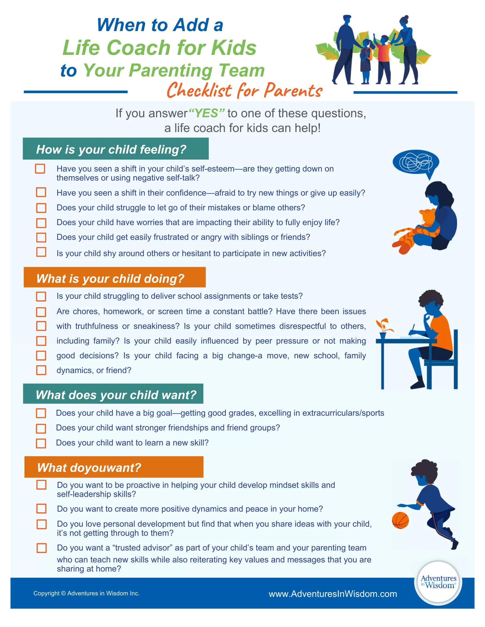 When to Add a Life Coach for Kids to Your Parenting Team Checklist